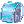 [Visual] Mochila Estudantil Azul