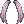 Peruca Miku Violeta