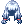 Peruca Azul de Waifu