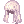 Peruca de Miyabi Rosa